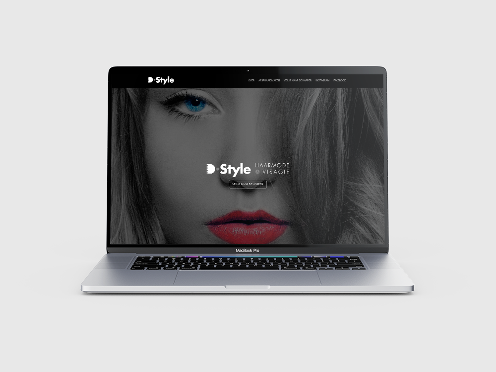 D•Style Haarmode & Visagie | 2021 | Webdesign